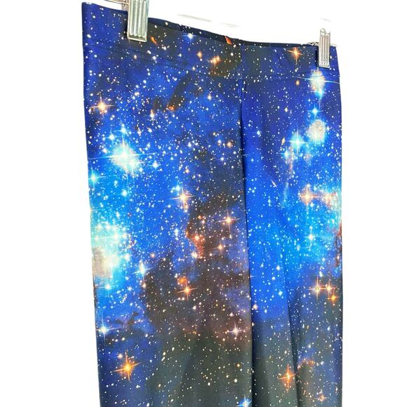 BLACKMILK Cosmic Blue Galaxy Rhinestone Leggings Size XS Made in Australia - Picture 3 of 8